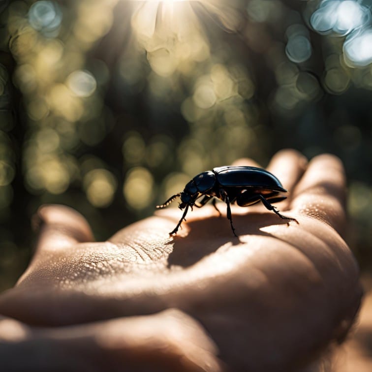 Spiritual Meaning of Black Beetle - 6