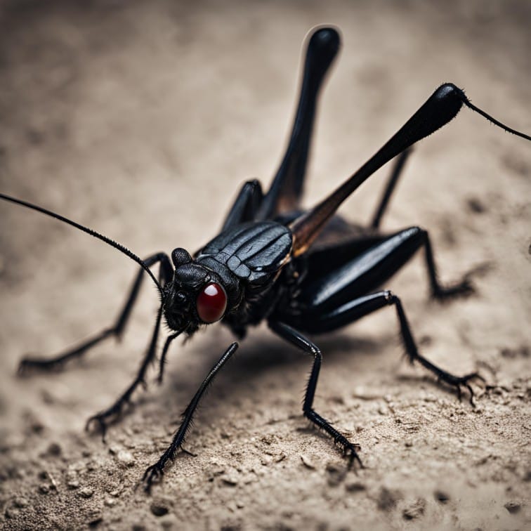 Spiritual meaning of black cricket