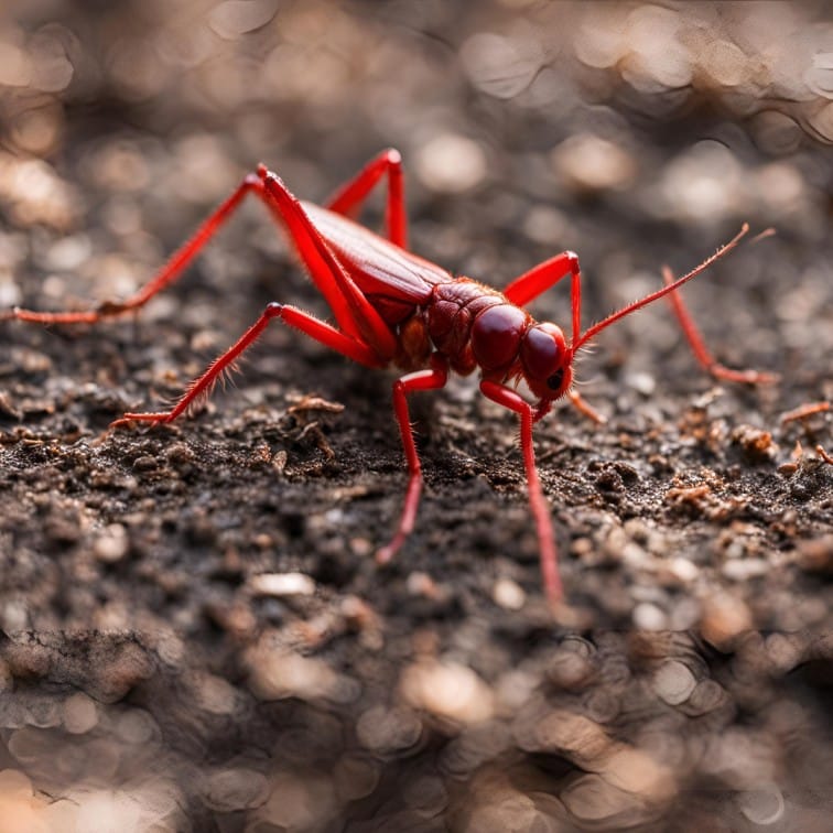 Spiritual meaning of red cricket