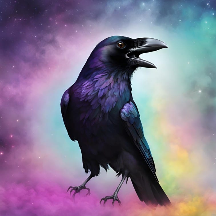 Spiritual meaning of crows cawing