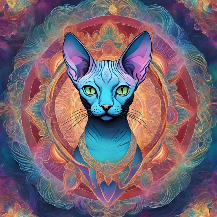 Spiritual meaning of sphyxn cat