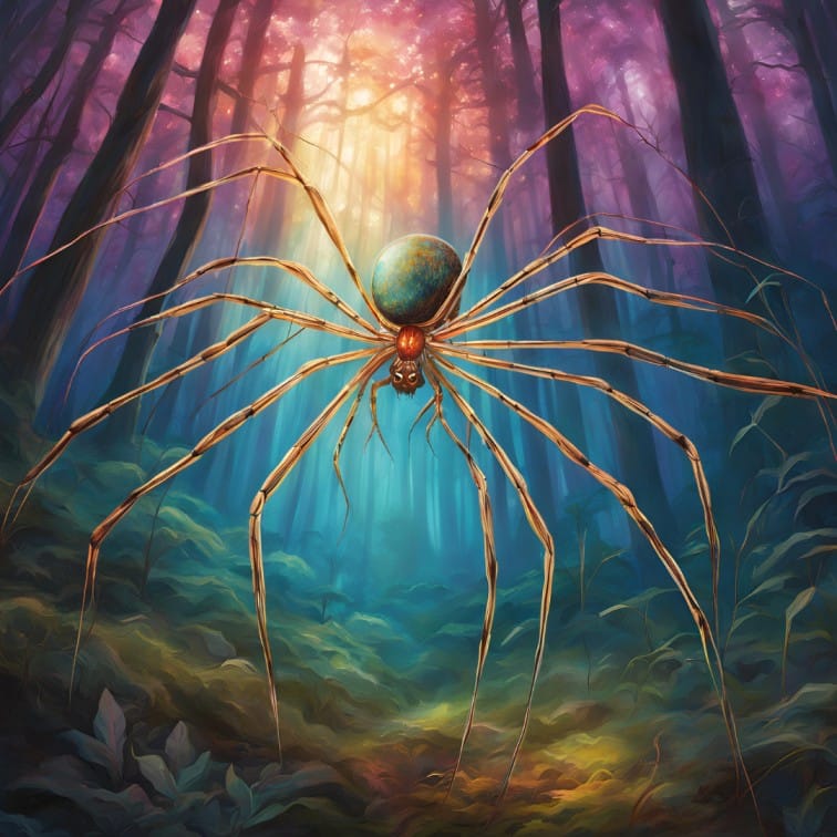 Spiritual meaning of daddy long legs