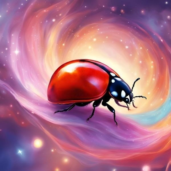 ladybug with no spots spiritual meaning