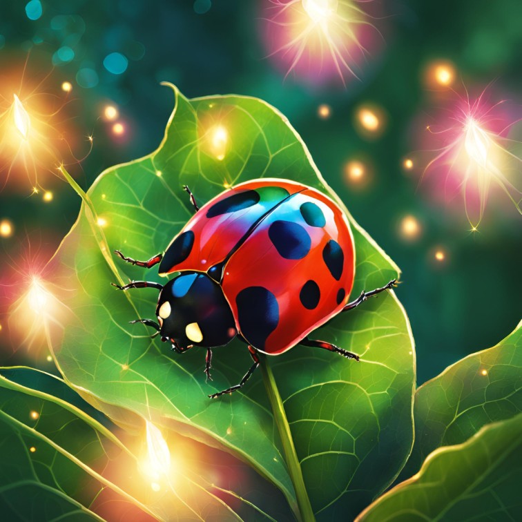 ladybug with no spots spiritual meaning